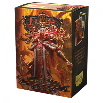 Flesh and Blood Art Sleeves: Emporer, Matte, 63 x 88, Pack of 100